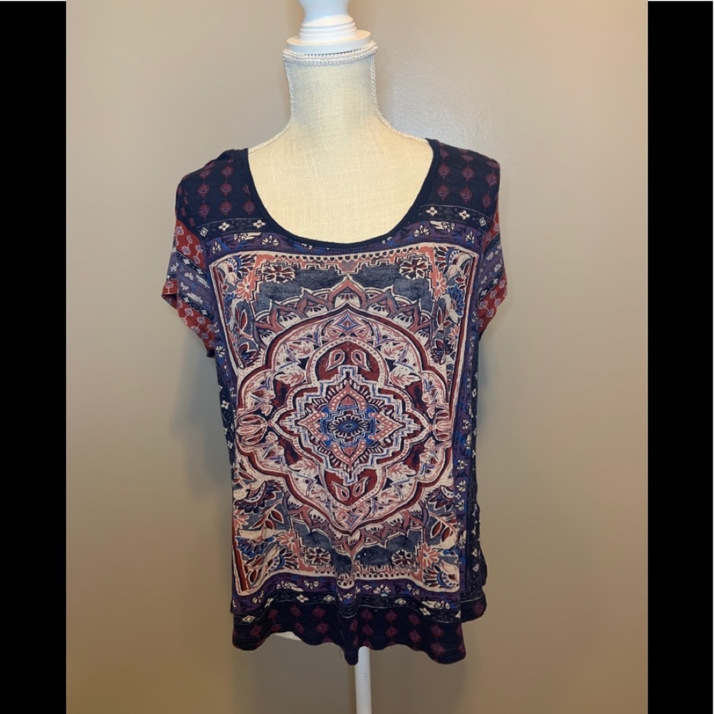 Lucky‎ Brand boho tee - Picture 3 of 5